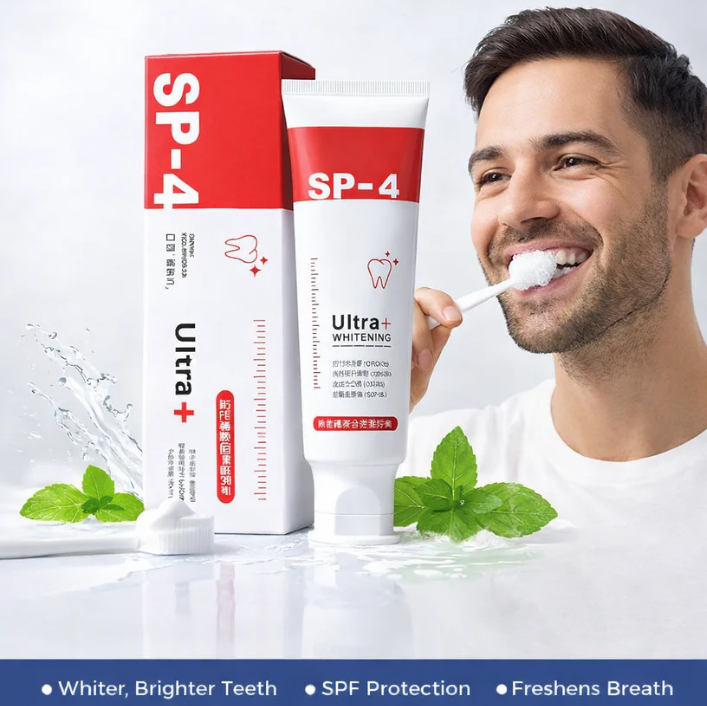 SP-4 Probiotic Brightening and cleaning toothpaste (Buy1 Get 1 Free)