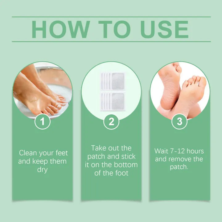Detox Premium Foot Patches (Pack of 2) 20 Pads