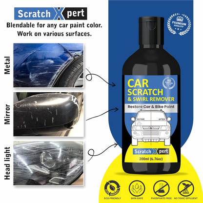 Car Body Scratch Remover for All Colors (Pack of 2)| Ultimate Car Scratch Repair & Scuff Remover| Instant Auto Scratch Fix Kit